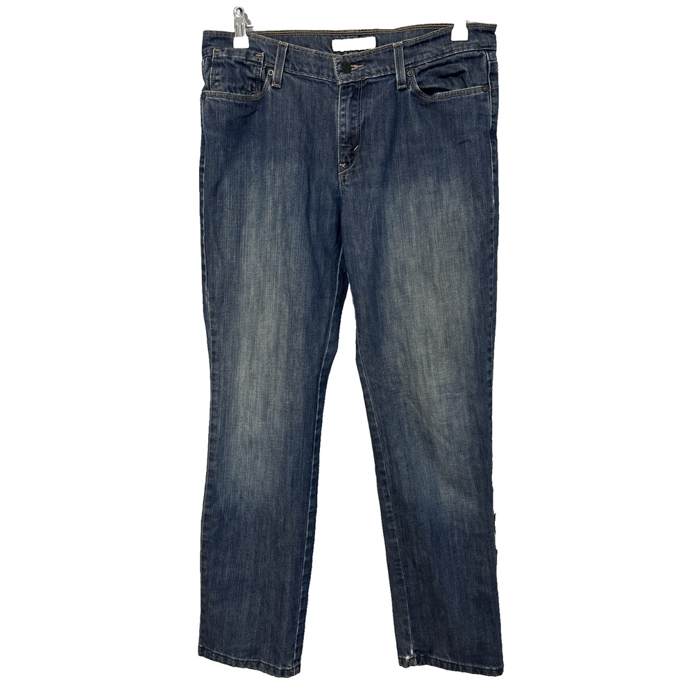 Levi's 544 Womens 12 Slim Straight Ultimate Lift Jeans Everyday Normcore Classic